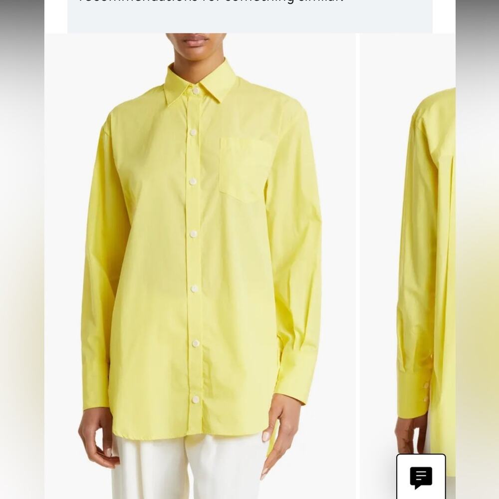 Maria McManus Oversize Organic Cotton Tunic Shirt
